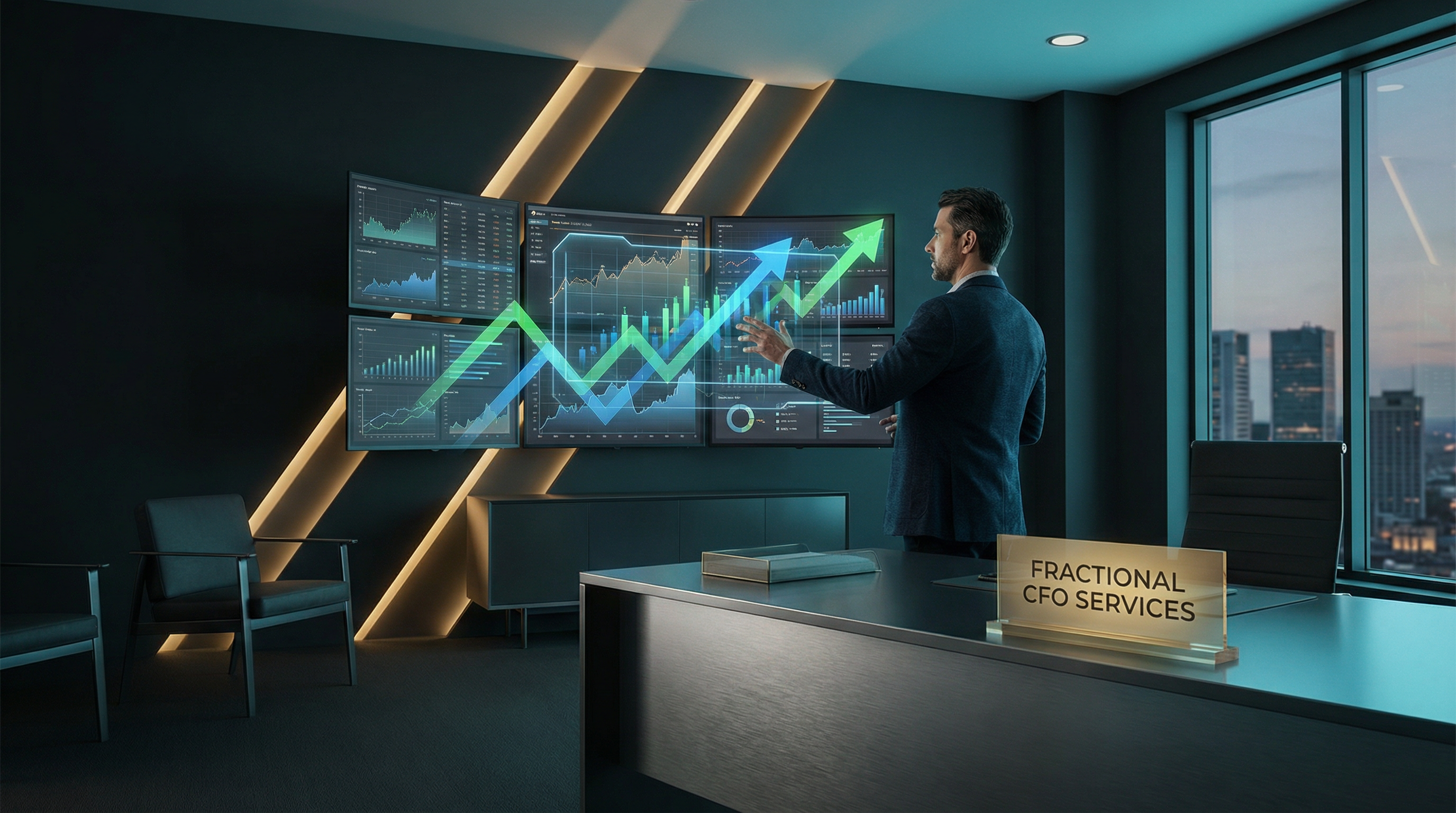 Fractional CFO services for Dallas businesses - strategic financial leadership